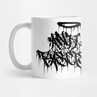 Anti Fascism Black Logo Mug